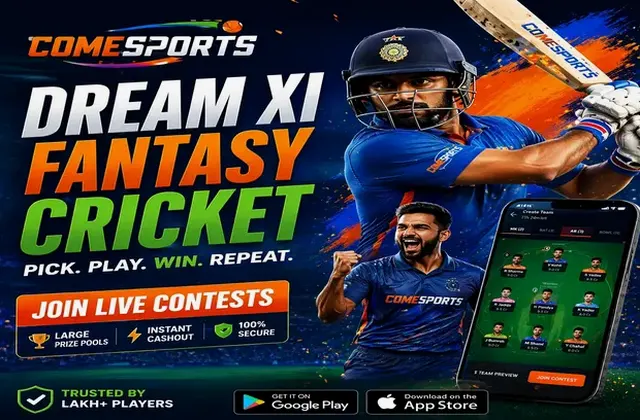 Dream77allgame (dream 77 all game) fantasy cricket & matchday visual 1
